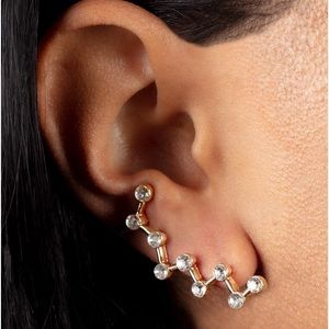 Gold Constellation Ear Crawlers
